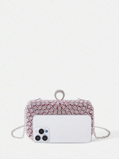 Crystal Rose Clutch - For Events and Evenings