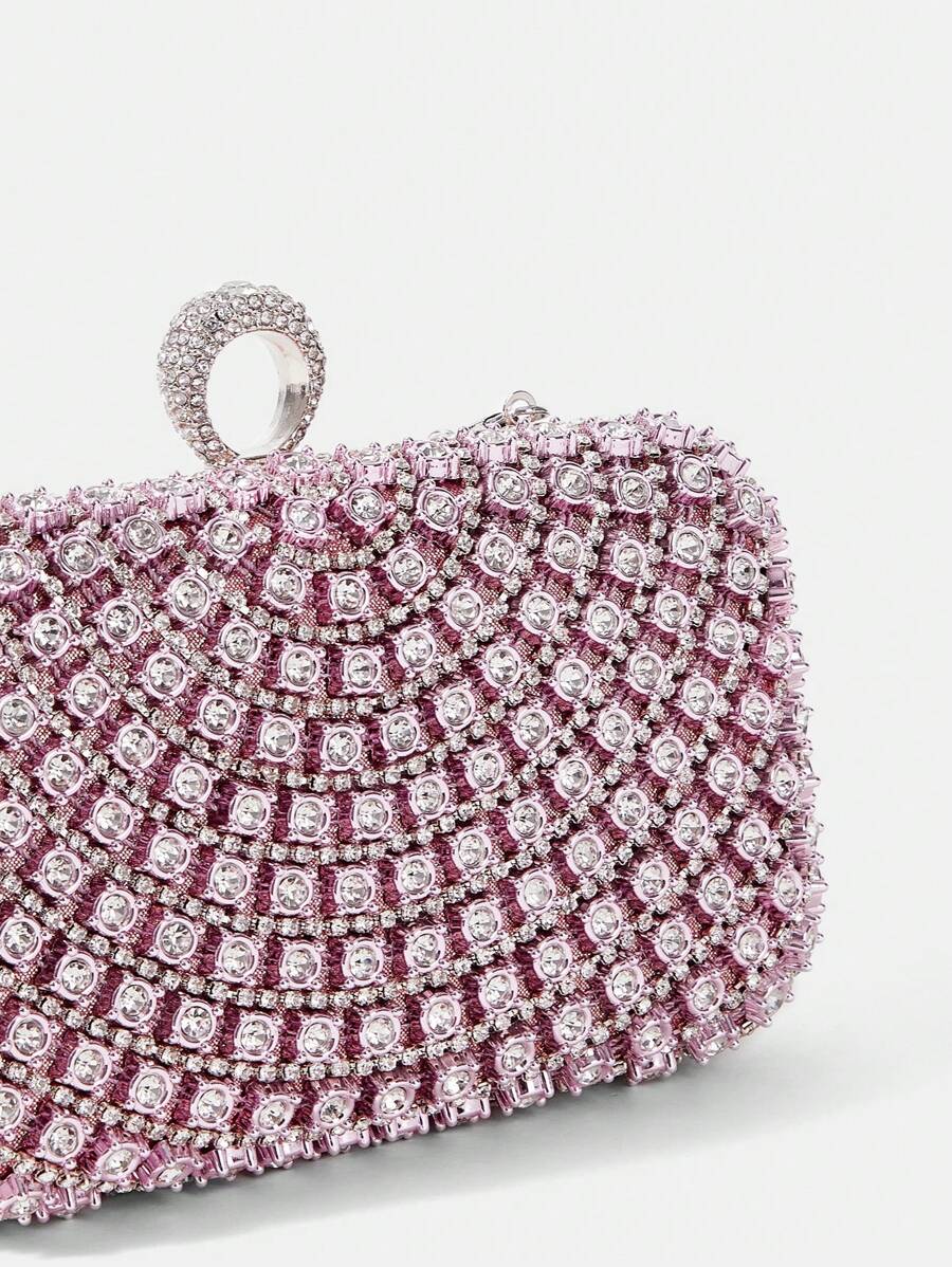 Crystal Rose Clutch - For Events and Evenings