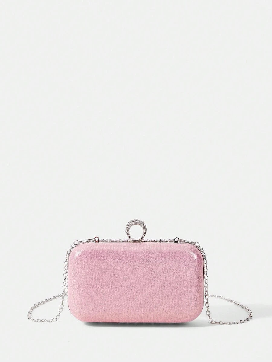 Crystal Rose Clutch - For Events and Evenings