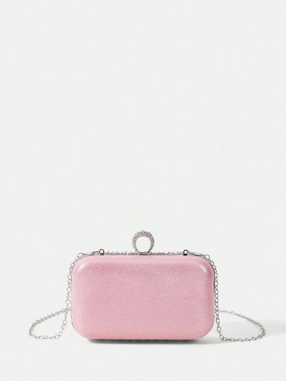 Crystal Rose Clutch - For Events and Evenings